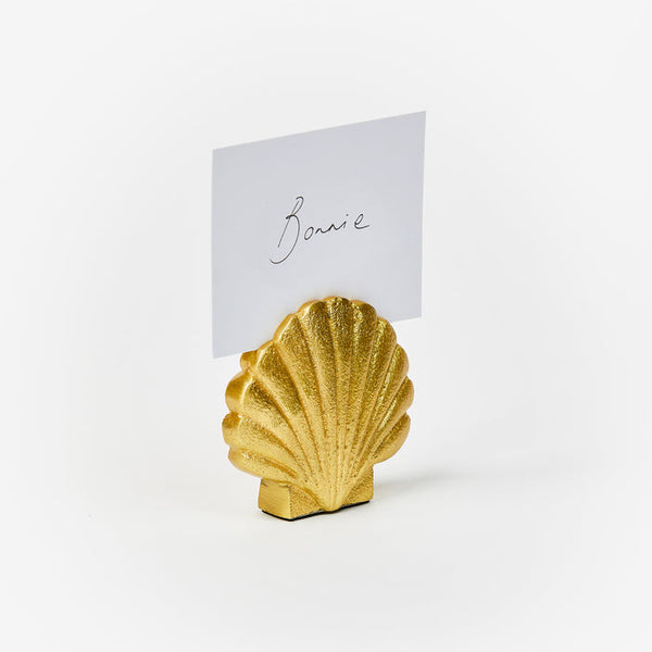 BONNIE & NEIL | CLAM SHELL PLACE CARD HOLDER