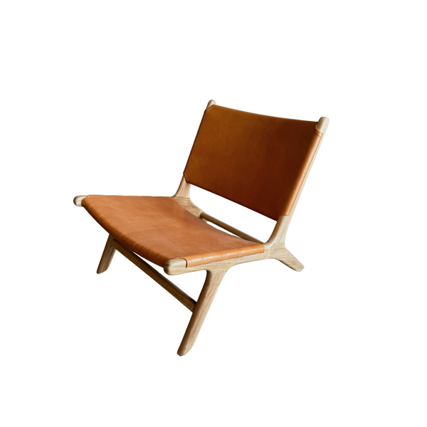 MARLBORO CHAIR | FULL LEATHER - CAMEL