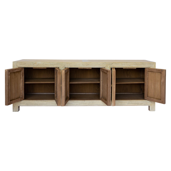 ELM TIMBER ENTERTAINMENT UNIT - 6 DOOR