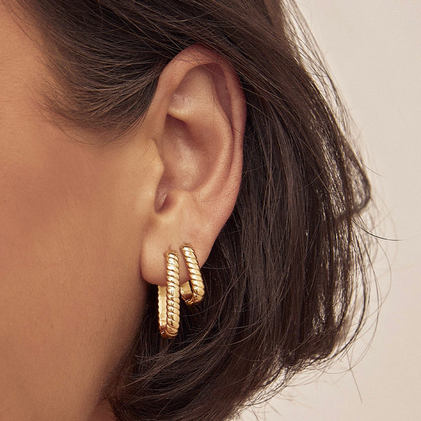 ELISA GOLD EARRINGS