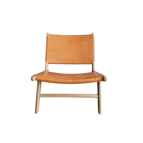 MARLBORO CHAIR | FULL LEATHER - CAMEL