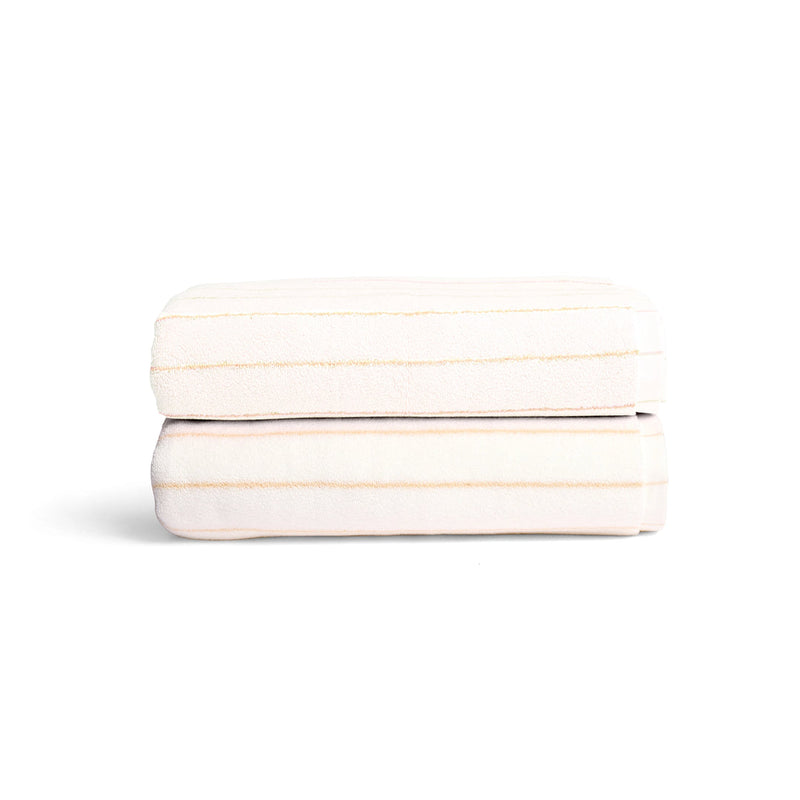 HOMMEY | 2 PACK BATHTOWEL | BISCUIT