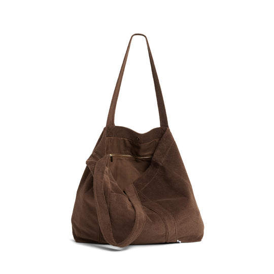 HOMMEY | TERRY BEACH BAG | COCOA