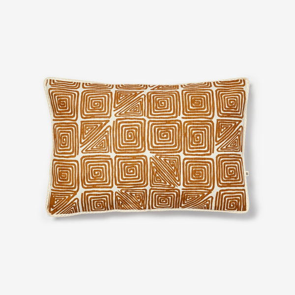 BONNIE & NEIL | MAZE TAN CUSHION 60 X 40CM