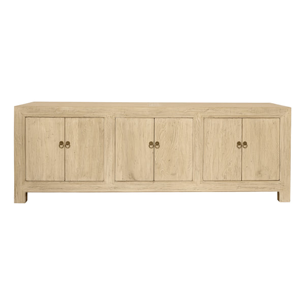 ELM TIMBER ENTERTAINMENT UNIT - 6 DOOR