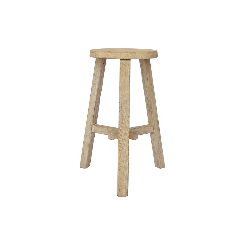 ELM TIMBER ROUND STOOL