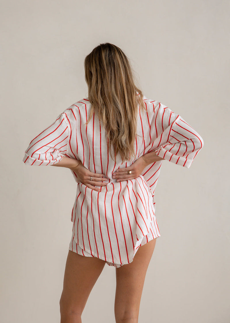 FEMME | HOLIDAY SET - RED STRIPE
