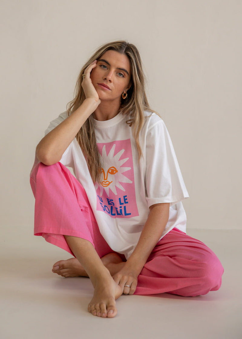 FEMME | SOLEIL TEE & PANT SET