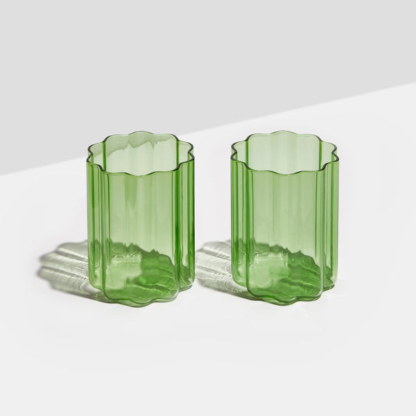 FAZEEEK | TWO WAVE GLASSES - GREEN