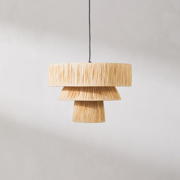 HEMERA RAFFIA PENDANT