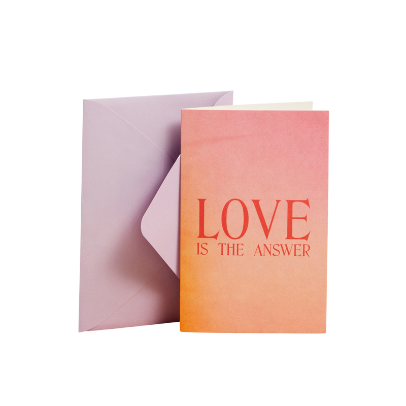 COCO LOVE | LOVE IS THE ANSWER CARD
