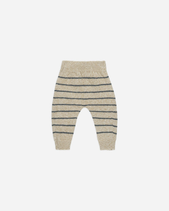 QUINCY MAE | KNIT PANT | INDIGO STRIPE