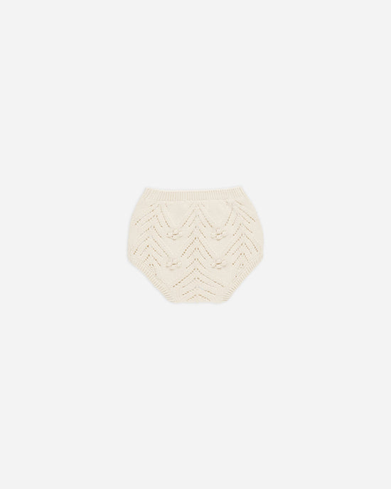 QUINCY MAE | KNIT BLOOMERS | NATURAL