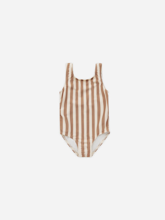 RYLEE + CRU | MOXIE ONE -PIECE | CLAY STRIPE