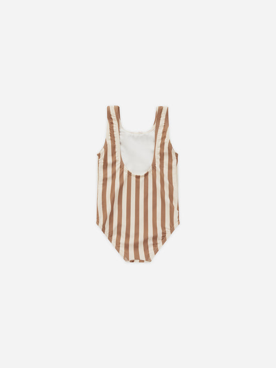 RYLEE + CRU | MOXIE ONE -PIECE | CLAY STRIPE