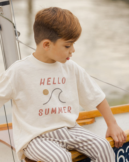 RYLEE + CRU | RELAXED TEE | HELLO SUMMER