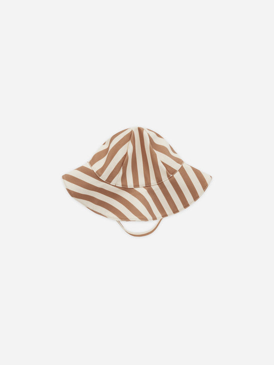 RYLEE + CRU | SUN HAT | CLAY STRIPE