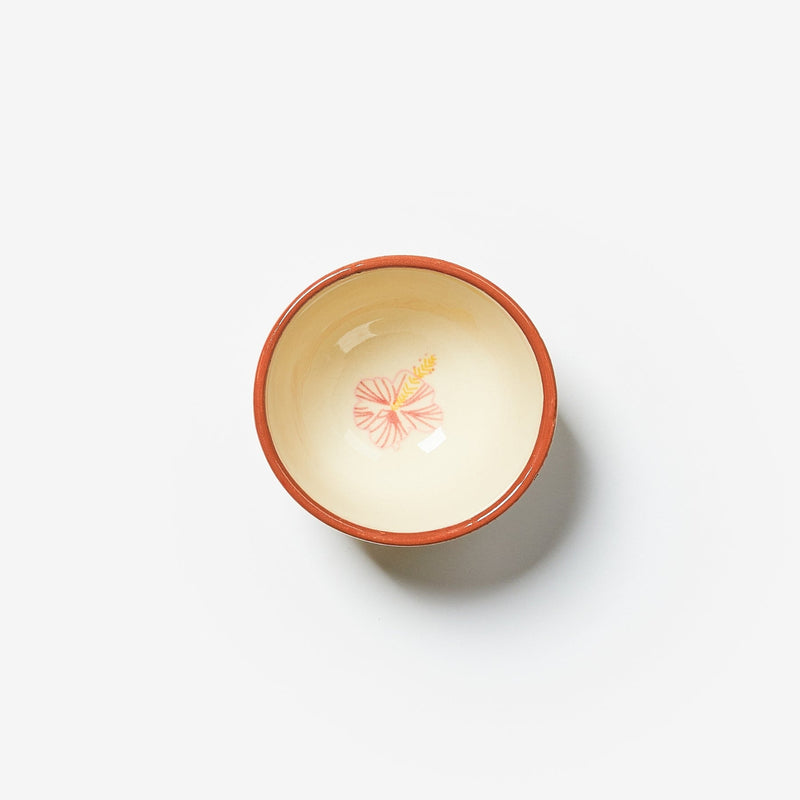 BONNIE & NEIL | HIBISCUS RED SMALL BOWL