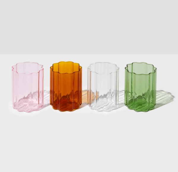 FAZEEK | FOUR X WAVE GLASSES | MIXED SET OF 4