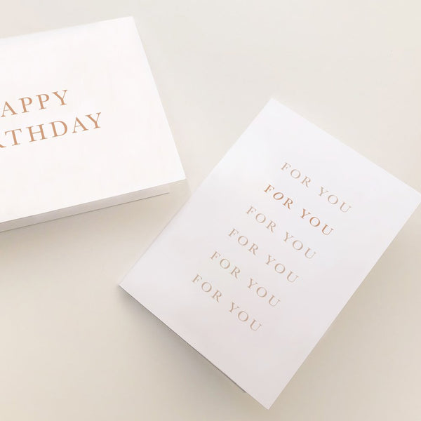 WILDFIRE CO DESIGN | FOR YOU CARD