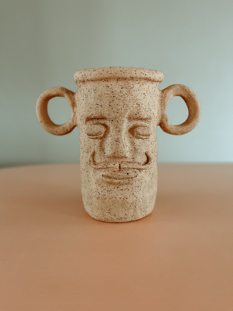 POTTERY VESSEL VASE - ALFRED