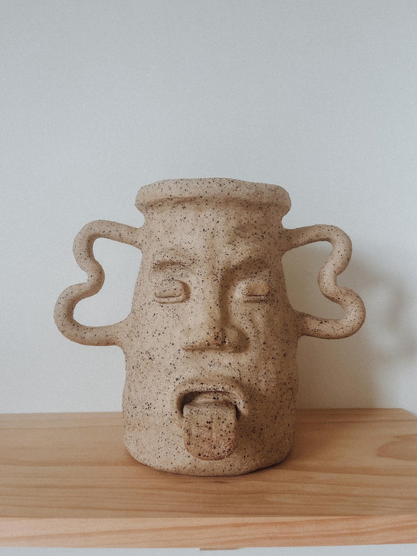 POTTERY VESSEL VASE - BOB