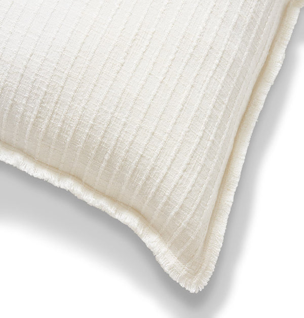 HOUSTON CUSHION - WHITE