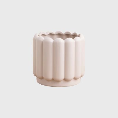 SMALL VIENNA PLANTER - PARCHMENT