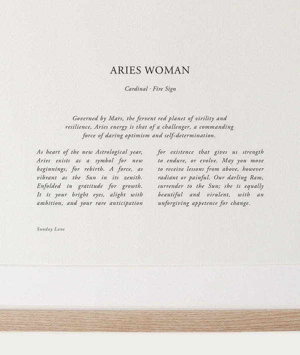 SUNDAY LANE | ARIES WOMAN 05