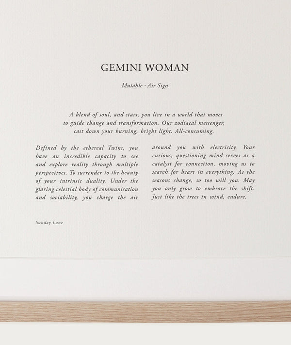 SUNDAY LANE | GEMINI WOMAN 05