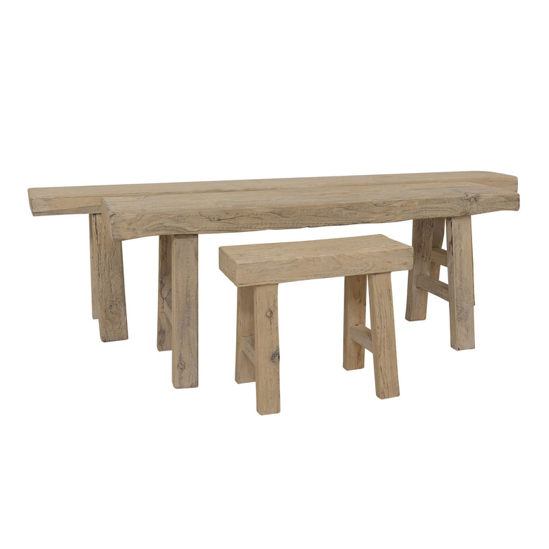 ELM TIMBER WORKERS STOOL
