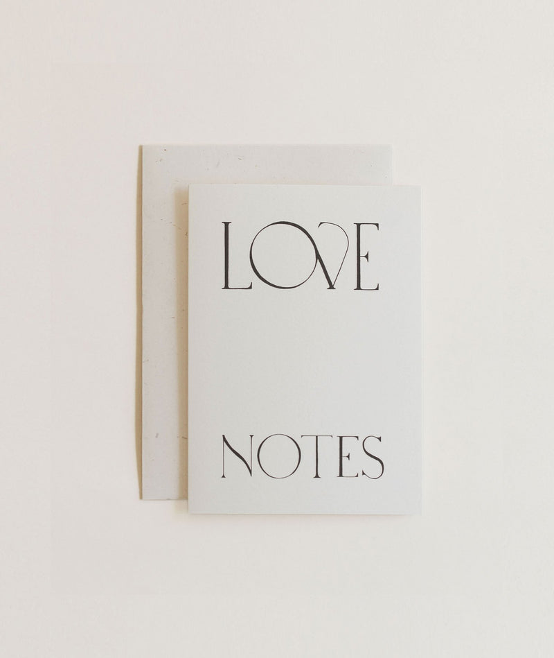 SUNDAY LANE | LOVE NOTES CARD