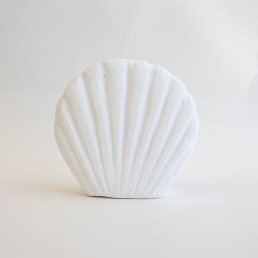 SEASHELL VASE - WHITE