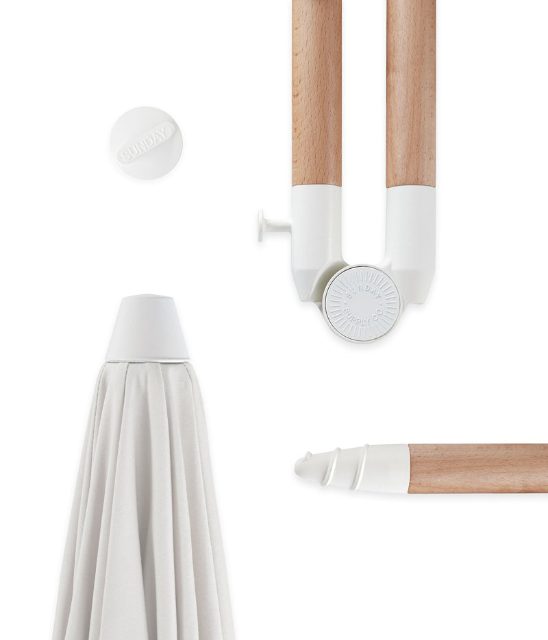 SUNDAY SUPPLY CO. | DUNES BEACH UMBRELLA