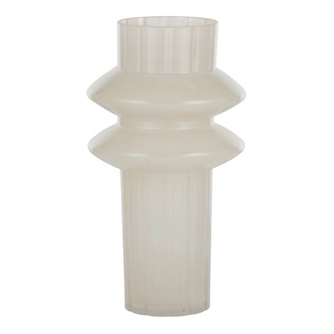 LIEKE GLASS VASE - WHITE