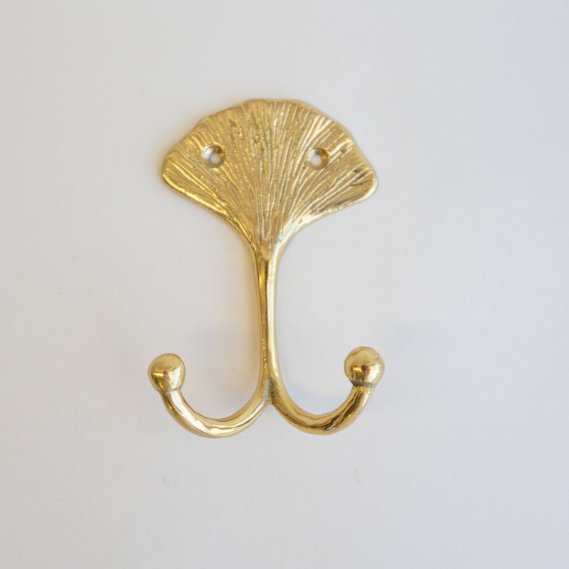 BRASS CLAM DOUBLE HOOK